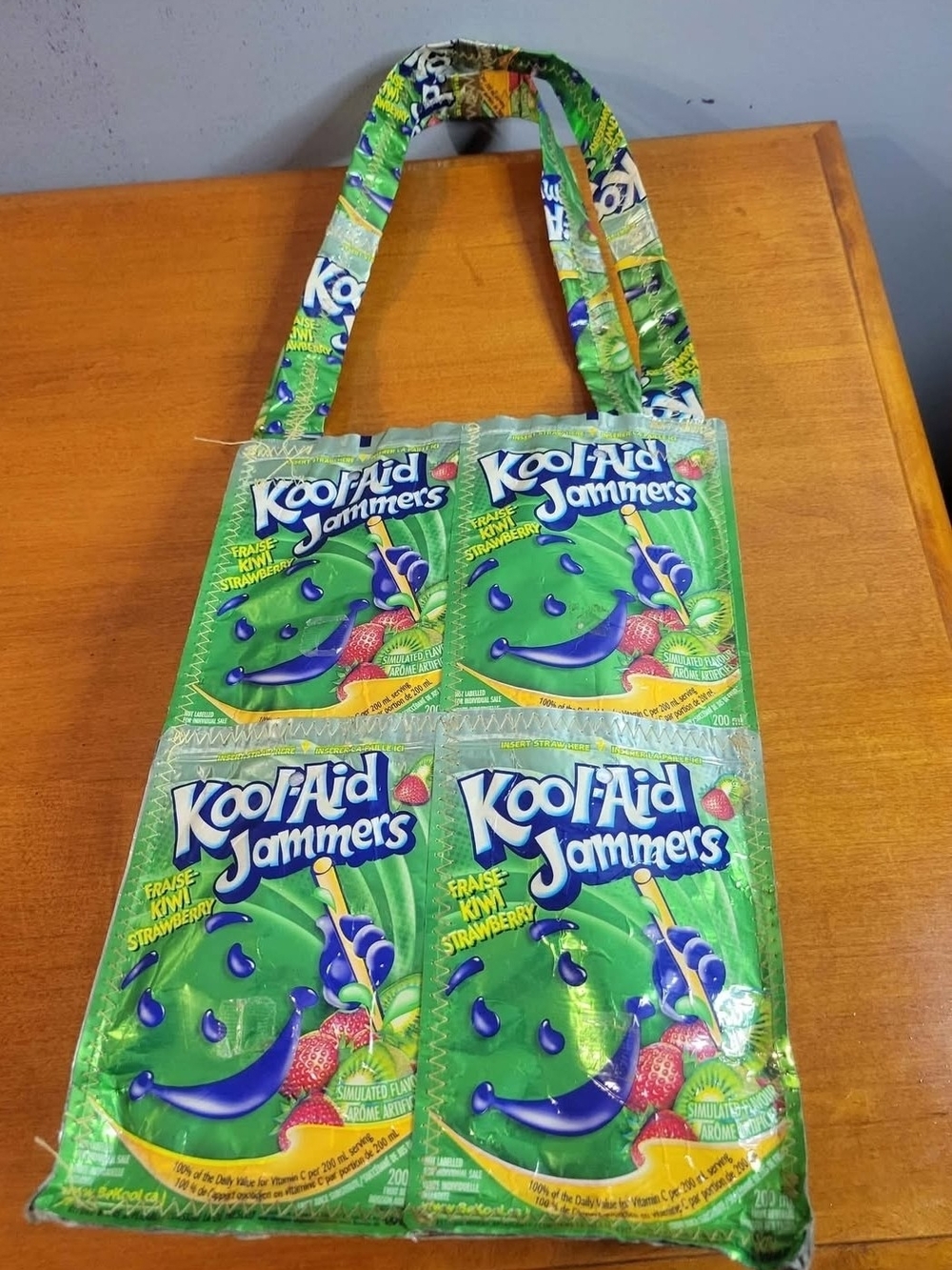 Kool-Aid Jammers Recycled Green Tote Bag
